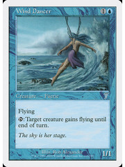 Magic: The Gathering Wind Dancer (113) Lightly Played Foil