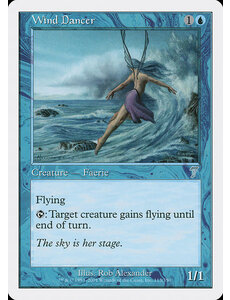 Magic: The Gathering Wind Dancer (113) Lightly Played Foil