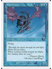 Magic: The Gathering Wind Drake (114) Lightly Played