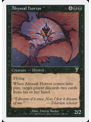 Magic: The Gathering Abyssal Horror (115) Lightly Played