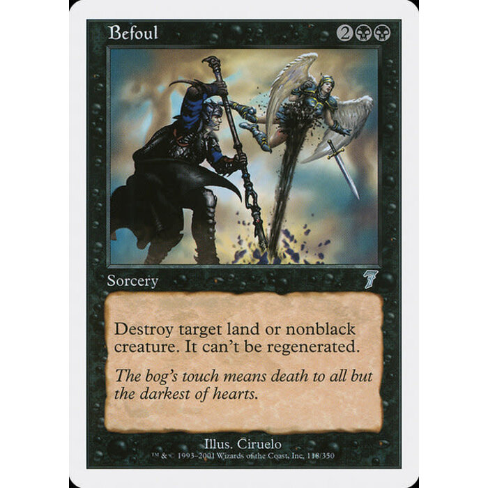 Magic: The Gathering Befoul (118) Lightly Played