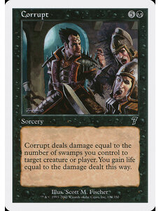 Magic: The Gathering Corrupt (124) Lightly Played