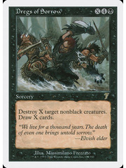 Magic: The Gathering Dregs of Sorrow (129) Moderately Played