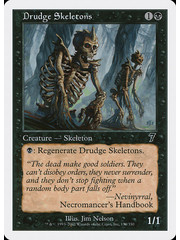Magic: The Gathering Drudge Skeletons (130) Lightly Played
