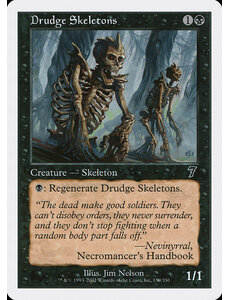 Magic: The Gathering Drudge Skeletons (130) Lightly Played