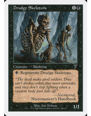 Magic: The Gathering Drudge Skeletons (130) Lightly Played