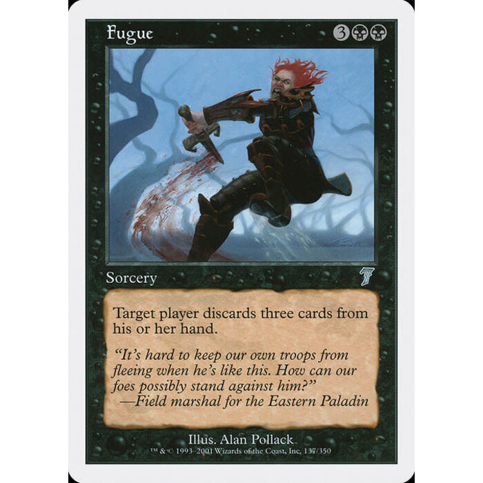 Magic: The Gathering Fugue (137) Lightly Played Foil
