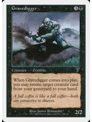 Magic: The Gathering Gravedigger (139) Lightly Played