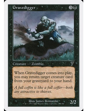 Magic: The Gathering Gravedigger (139) Lightly Played