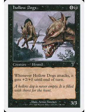 Magic: The Gathering Hollow Dogs (141) Lightly Played