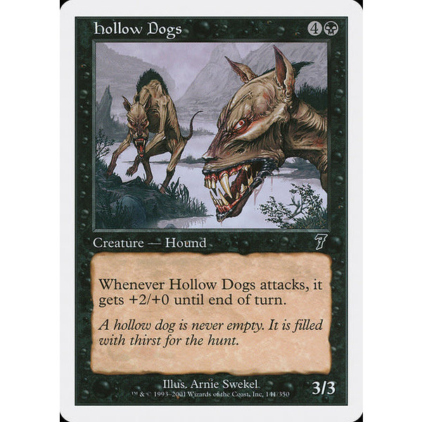 Magic: The Gathering Hollow Dogs (141) Lightly Played