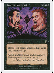 Magic: The Gathering Infernal Contract (143) Lightly Played