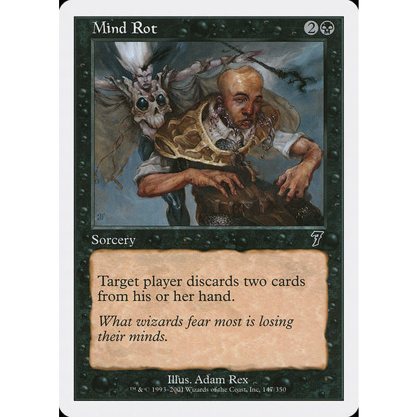 Magic: The Gathering Mind Rot (147) Lightly Played