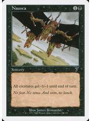 Magic: The Gathering Nausea (148) Lightly Played