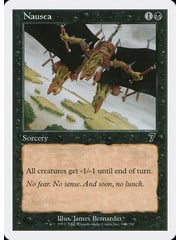 Magic: The Gathering Nausea (148) Lightly Played Foil