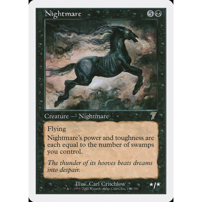 Magic: The Gathering Nightmare (150) Lightly Played