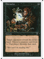 Magic: The Gathering Ostracize (153) Lightly Played Foil