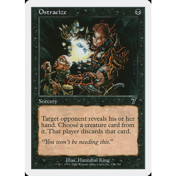 Magic: The Gathering Ostracize (153) Lightly Played Foil