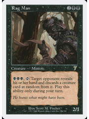 Magic: The Gathering Rag Man (156) Lightly Played