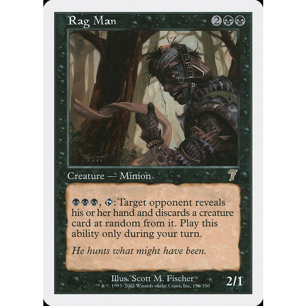 Magic: The Gathering Rag Man (156) Lightly Played