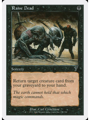 Magic: The Gathering Raise Dead (157) Lightly Played Foil