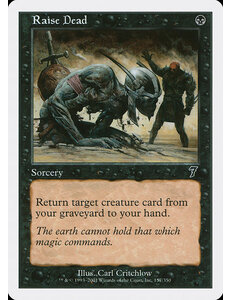 Magic: The Gathering Raise Dead (157) Lightly Played Foil