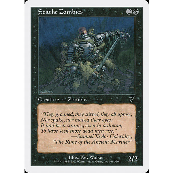 Magic: The Gathering Scathe Zombies (161) Lightly Played