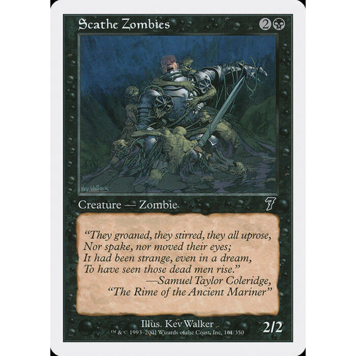 Magic: The Gathering Scathe Zombies (161) Lightly Played