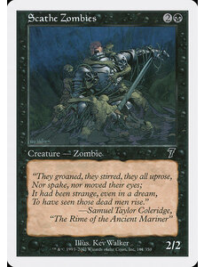 Magic: The Gathering Scathe Zombies (161) Lightly Played Foil