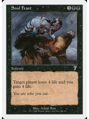 Magic: The Gathering Soul Feast (163) Lightly Played