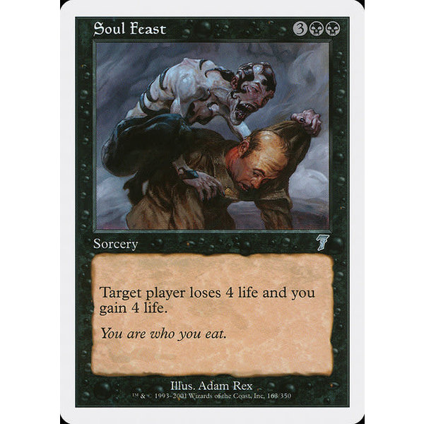 Magic: The Gathering Soul Feast (163) Lightly Played