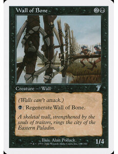 Magic: The Gathering Wall of Bone (169) Lightly Played