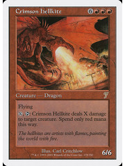 Magic: The Gathering Crimson Hellkite (178) Lightly Played