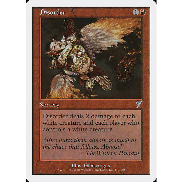 Magic: The Gathering Disorder (179) Lightly Played