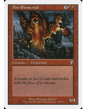 Magic: The Gathering Fire Elemental (183) Lightly Played