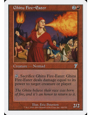 Magic: The Gathering Ghitu Fire-Eater (184) Lightly Played