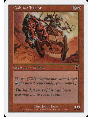 Magic: The Gathering Goblin Chariot (185) Lightly Played