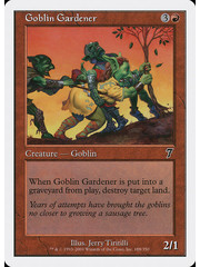 Magic: The Gathering Goblin Gardener (188) Lightly Played
