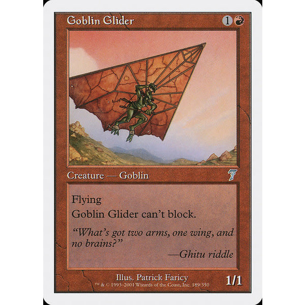 Magic: The Gathering Goblin Glider (189) Lightly Played