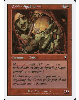 Magic: The Gathering Goblin Spelunkers (193) Lightly Played