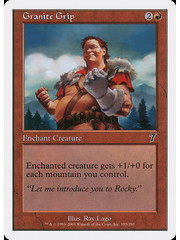 Magic: The Gathering Granite Grip (195) Lightly Played