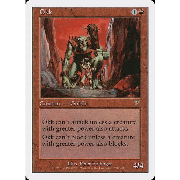 Magic: The Gathering Okk (204) Lightly Played