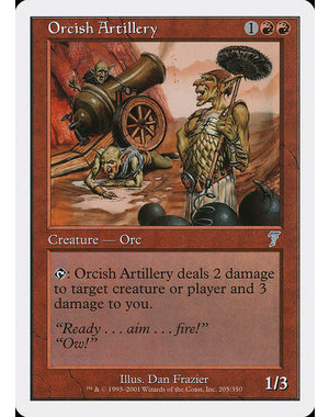 Magic: The Gathering Orcish Artillery (205) Lightly Played