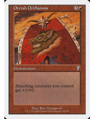 Magic: The Gathering Orcish Oriflamme (206) Lightly Played