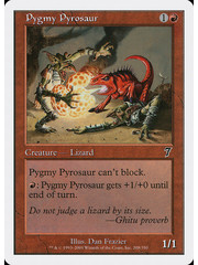 Magic: The Gathering Pygmy Pyrosaur (208) Lightly Played