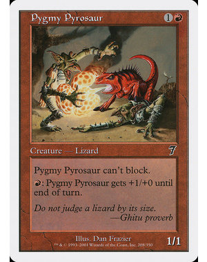 Magic: The Gathering Pygmy Pyrosaur (208) Lightly Played