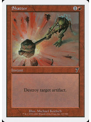 Magic: The Gathering Shatter (217) Moderately Played