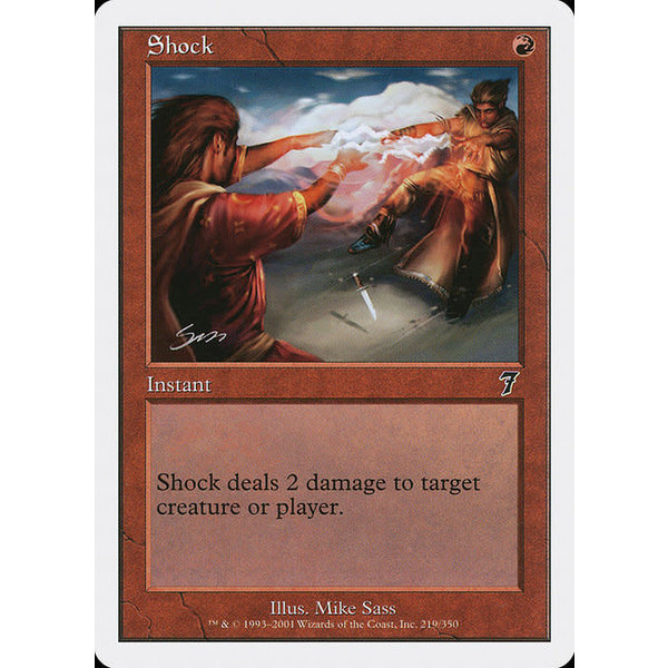 Magic: The Gathering Shock (219) Lightly Played