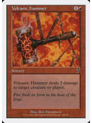 Magic: The Gathering Volcanic Hammer (226) Lightly Played