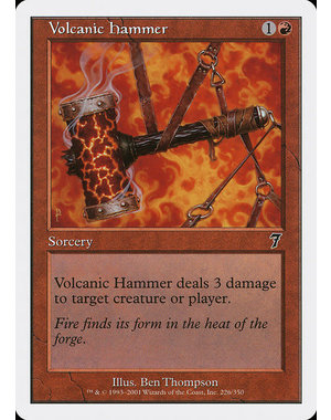 Magic: The Gathering Volcanic Hammer (226) Lightly Played